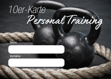 Lade das Bild in den Galerie-Viewer, 10er Karte Personal Training